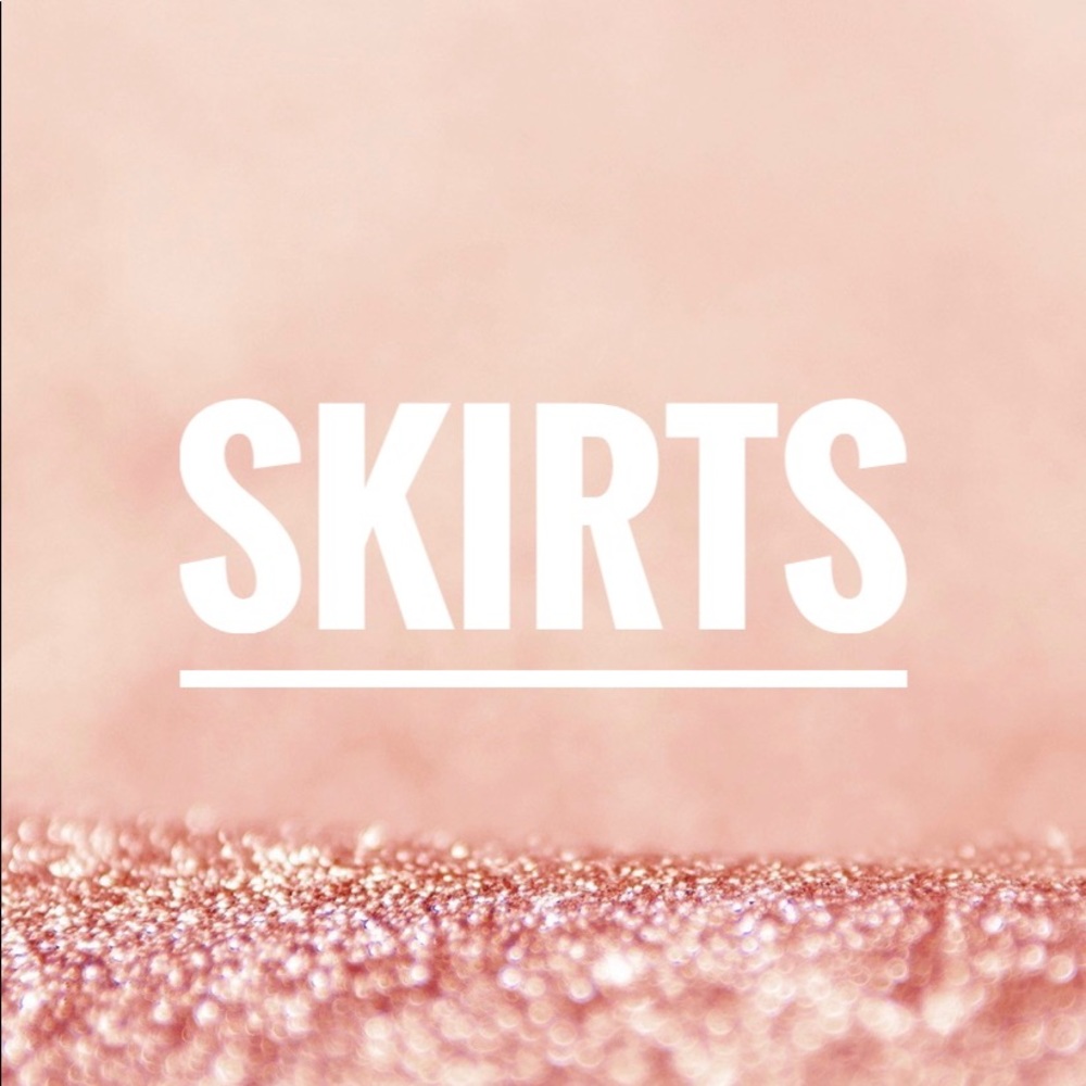 A variety of skirts